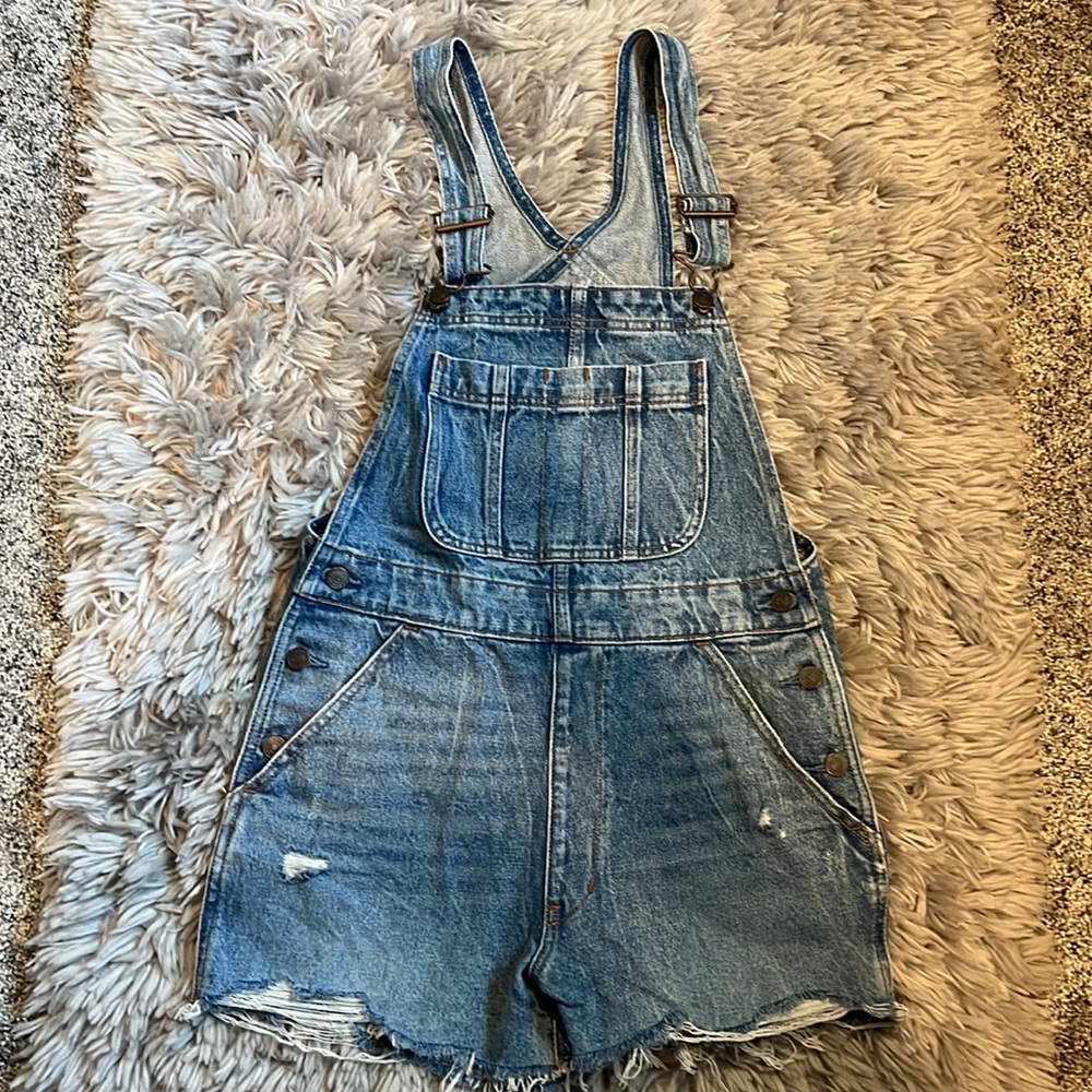 Abercrombie shorts overalls